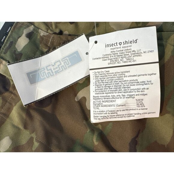 US Military Combat Trousers Mens Small Short Mulitcam Uniform Ripstop Army NEW - Picture 6 of 7